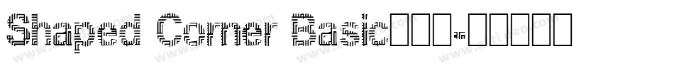 Shaped Corner Basic生成器字体转换